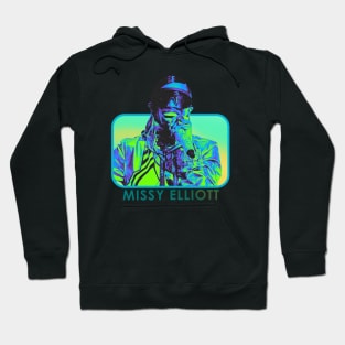 Missy Elliot - retro acid Hoodie